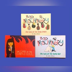 Bad Machinery Comic Books by John Allison Vol 1-3